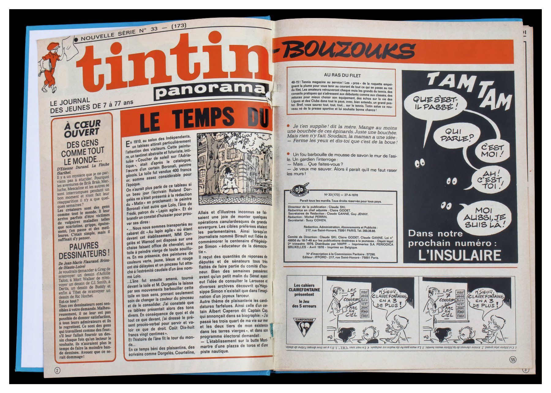 Fumetti: TINTIN - 1976 "Album N°4" – Usato da Onex venduto da gonsla 5