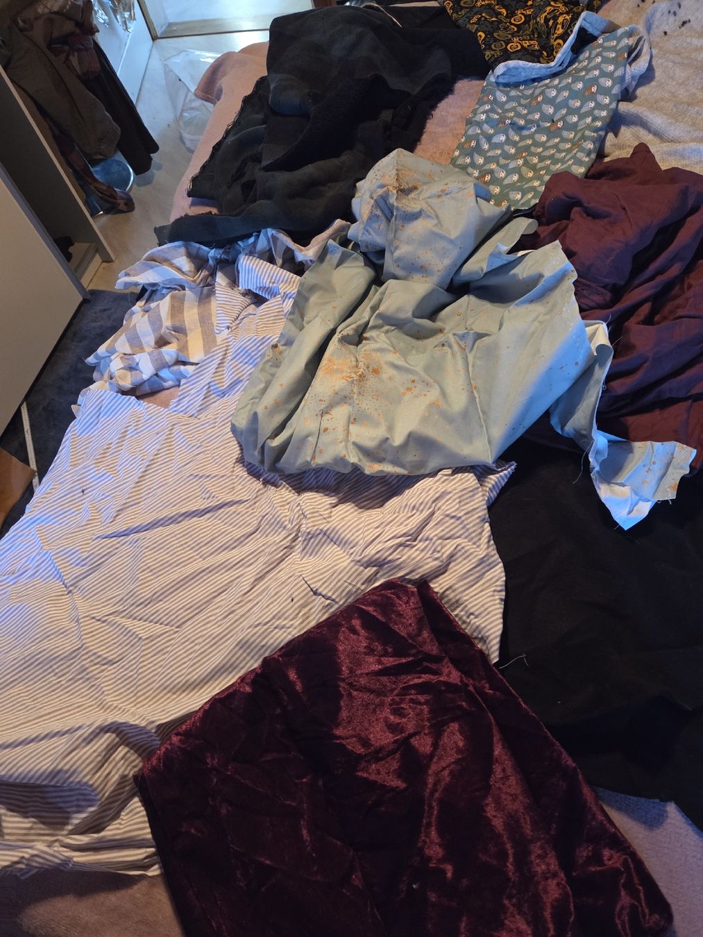 Tessuti: Grosses Stoffreste Paket – Usato da Rehetobel venduto da me_oe 1