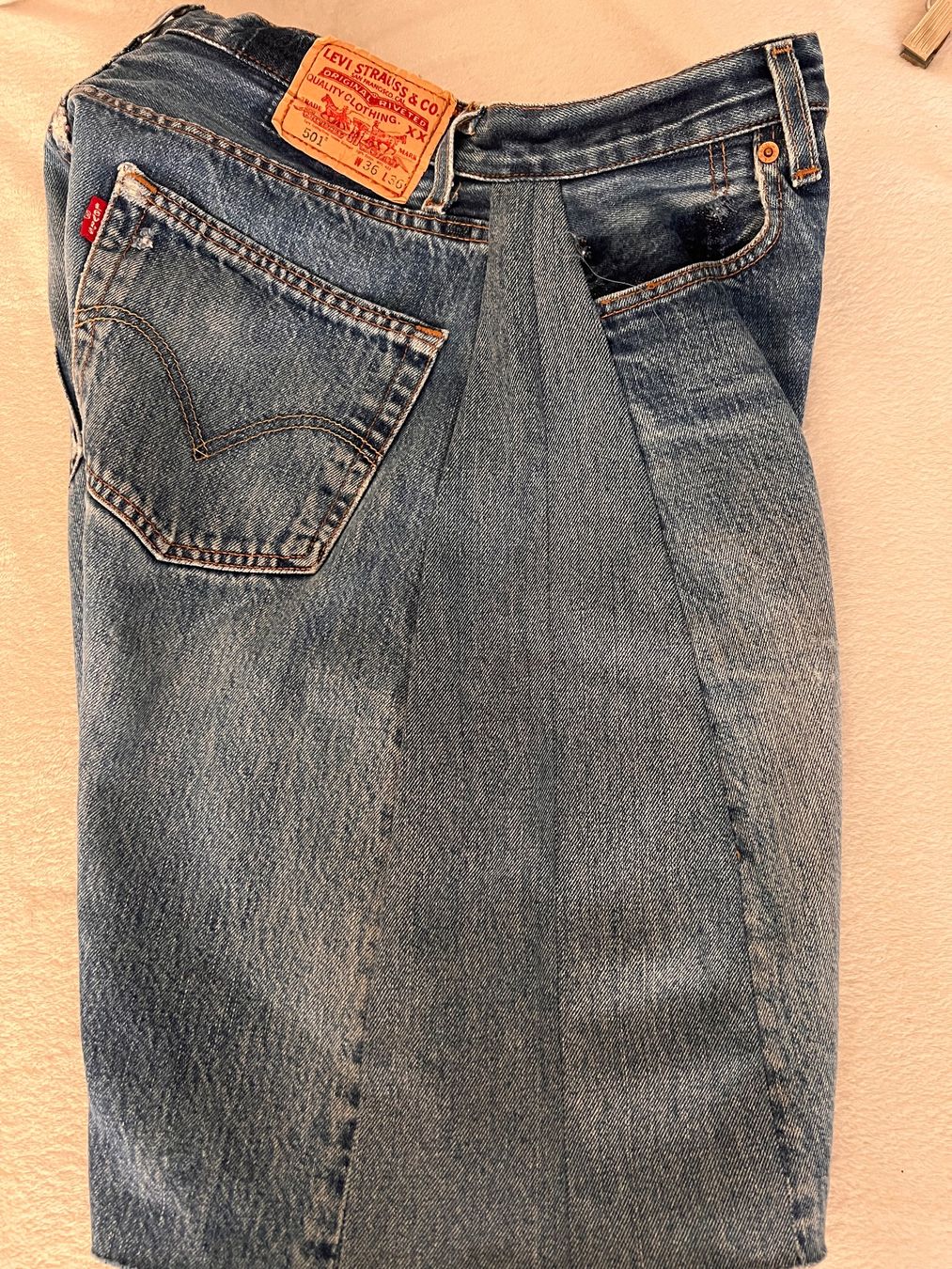 Levi's Jeans: Vintage & Rework LEVI’s shorts – Neuf (Voir description) à Lausanne par NYC67 5