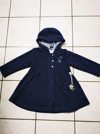 Schöner Sigikid Mantel gr. 104 Fleece mit innen Futter