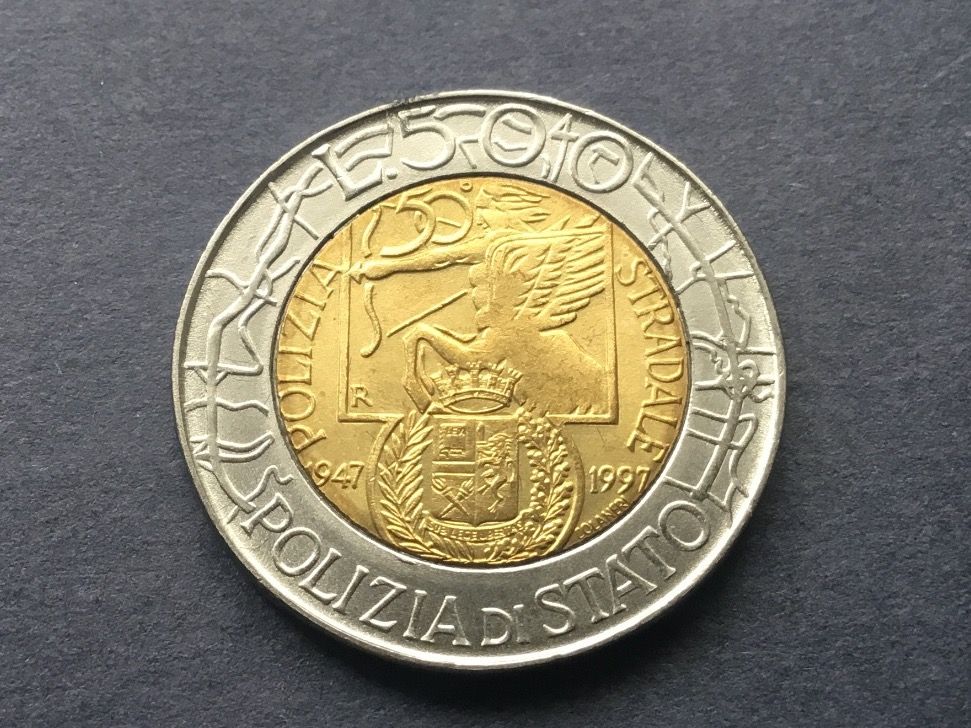 sehr-sch-ne-500-lire-polizia-di-stato-1997-gebraucht-in-st