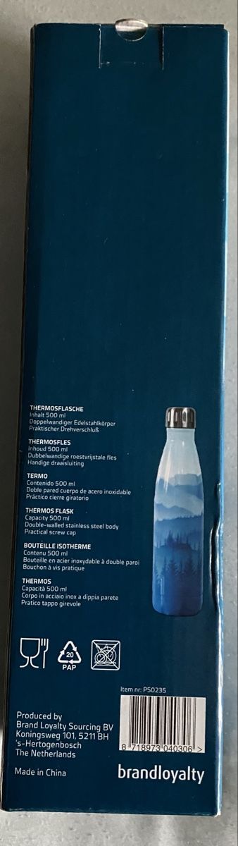 Borracce & Thermos: Thermosflasche Edelstahl 500 ml neu – Nuovo e nell'imballaggio originale da Allschwil venduto da Deal_Tiger99 1