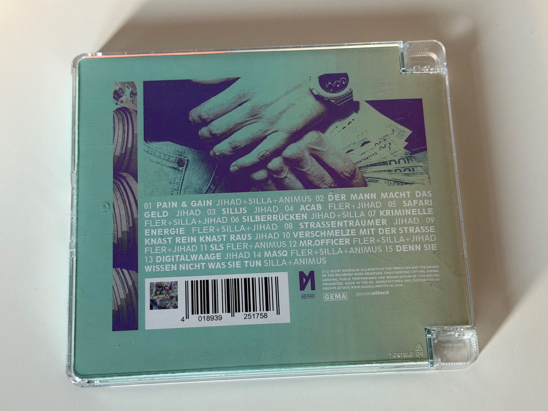 CD: Maskulin Mixtape - Strassenträumer - Jihad Edition – Nuovo (secondo la descrizione) da Altstätten SG venduto da sheamus 1