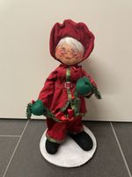 AnnaleVintage Mrs. Claus Doll, Christmas Decor