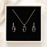 925 Silver Schmuckset in Roségold, Phantasya Marke