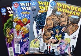 WONDER WOMAN 105-108 🔑 JOHN BYRNE LIFELINES 4 PART DC 1996