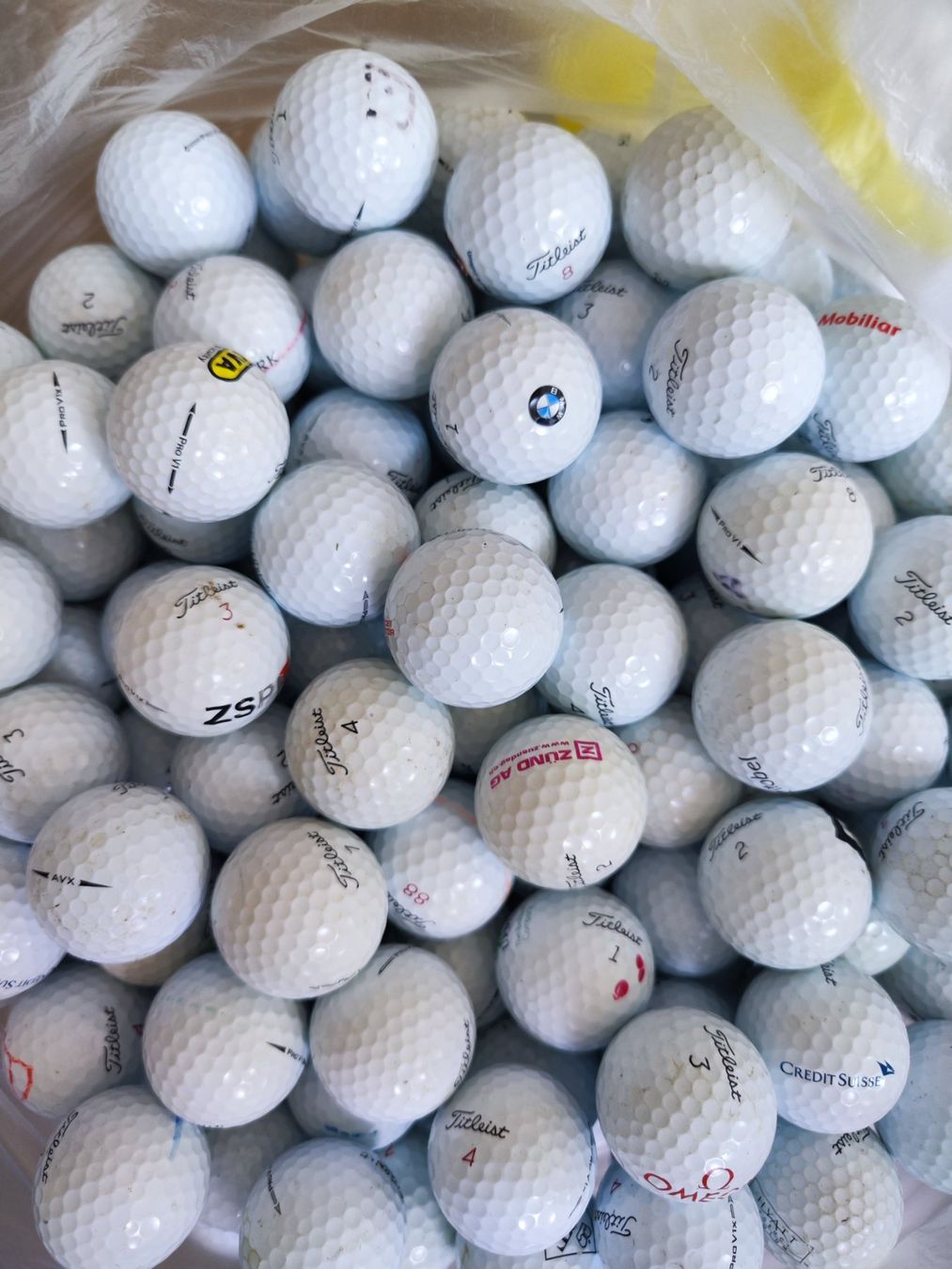 Titleist Palloni: 50 Titleist Golfbälle – Usato da Amriswil venduto da Gugguseli14