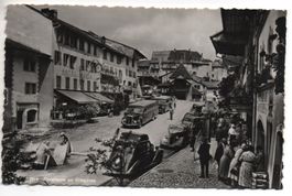 GRUYÈRES Hotel d Ville Oldtimer Auto Bus