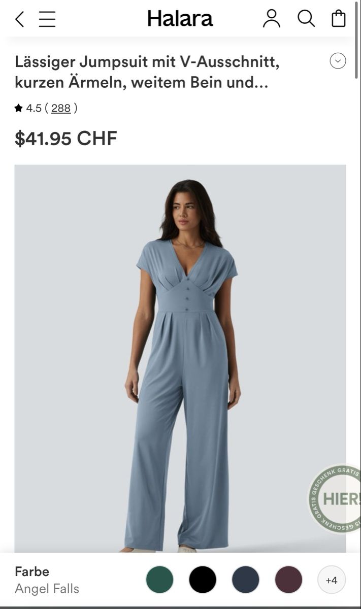 Halara Jumpsuits: Halara Jumpsuit – Neuf avec emballage d'origine à Zürich par mellymawi