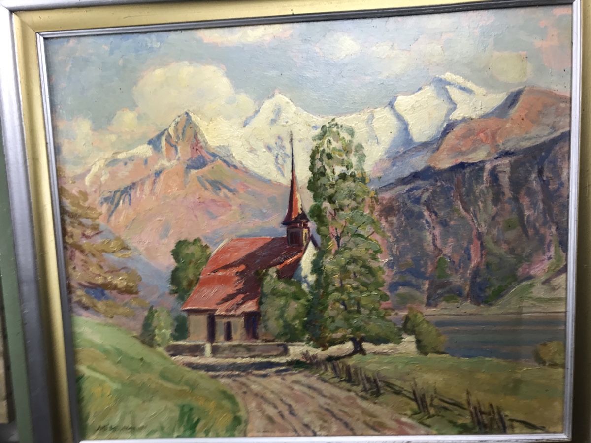 Dipinti: EGLI ALFRED ARBON 1935 – Usato da Wolfhalden venduto da SecondAntique 2