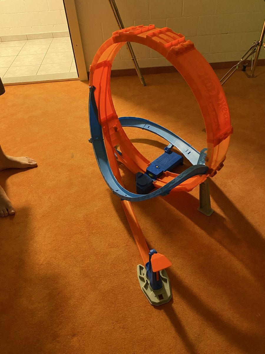 Hot Wheels Rennbahnen: Hot Wheels Bahn mit Looping  – Neu (gemäss Beschreibung) aus Roggwil TG von Strick-Fee