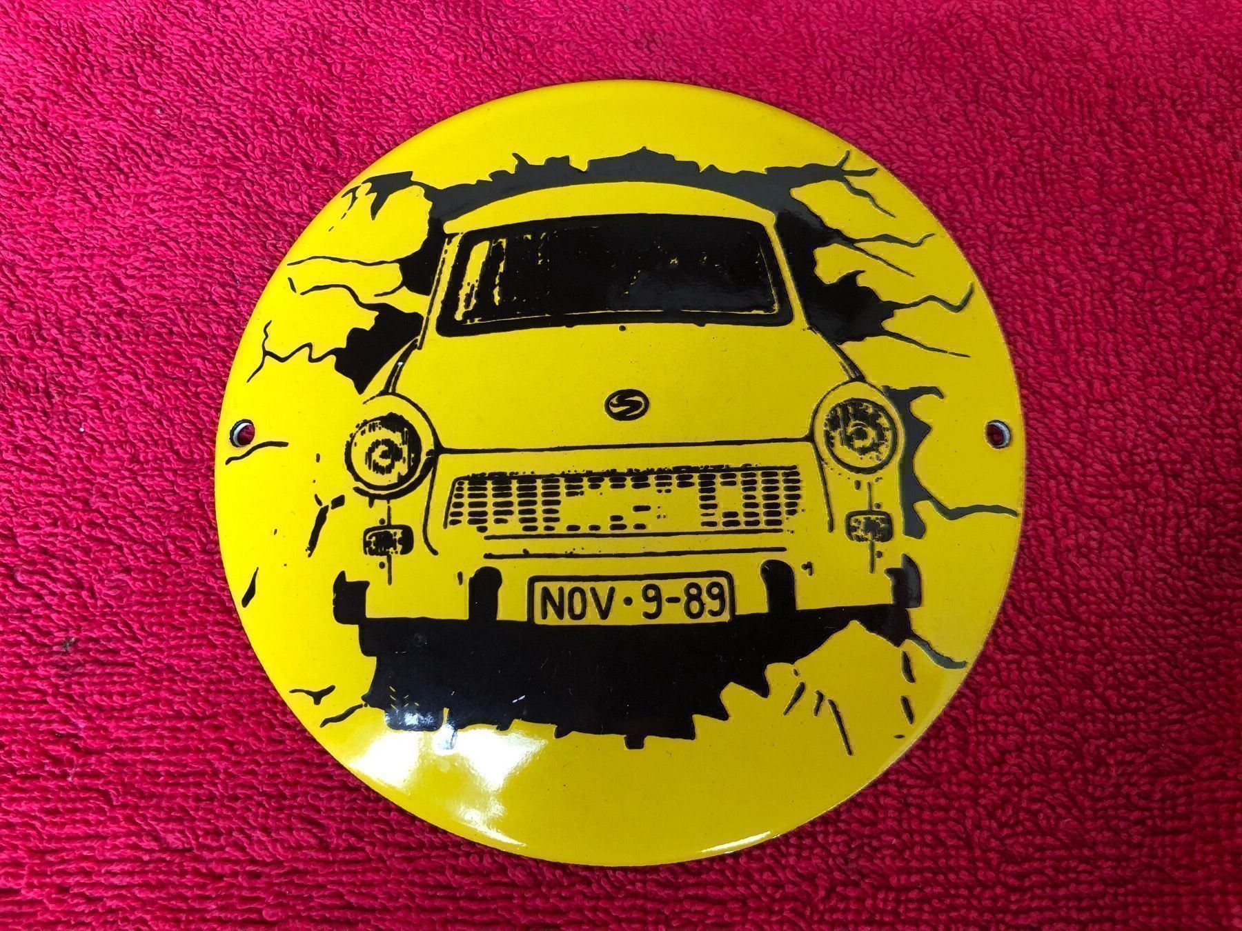 Insegne: Trabant trabi ost ddr Oldtimer classic – Nuovo (secondo la descrizione) da Reinach AG venduto da rares75