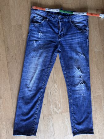Dsquared2 Jeans, Used Look, Cool Girl Crop, Grösse 38 (I:42)