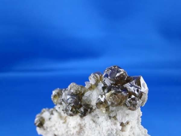 Mineralien & Heilsteine: Sphalerit var. Cleiophan auf Quarz-Matrix – Gebraucht aus Schinznach Bad von Demerald 3