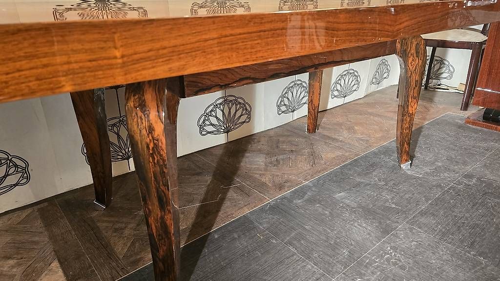 Tische: Table de salle a manger art déco palissandre de Rio  – Gebraucht aus Mollens VD von espritartdeco 5