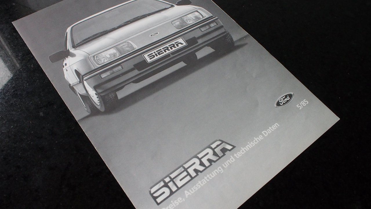 Ford Documenti: Ford Sierra Preisliste 5.1985 – Usato da Zofingen venduto da sosalinos01