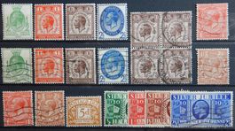 Grossbritannien Lot mit alten Werten III