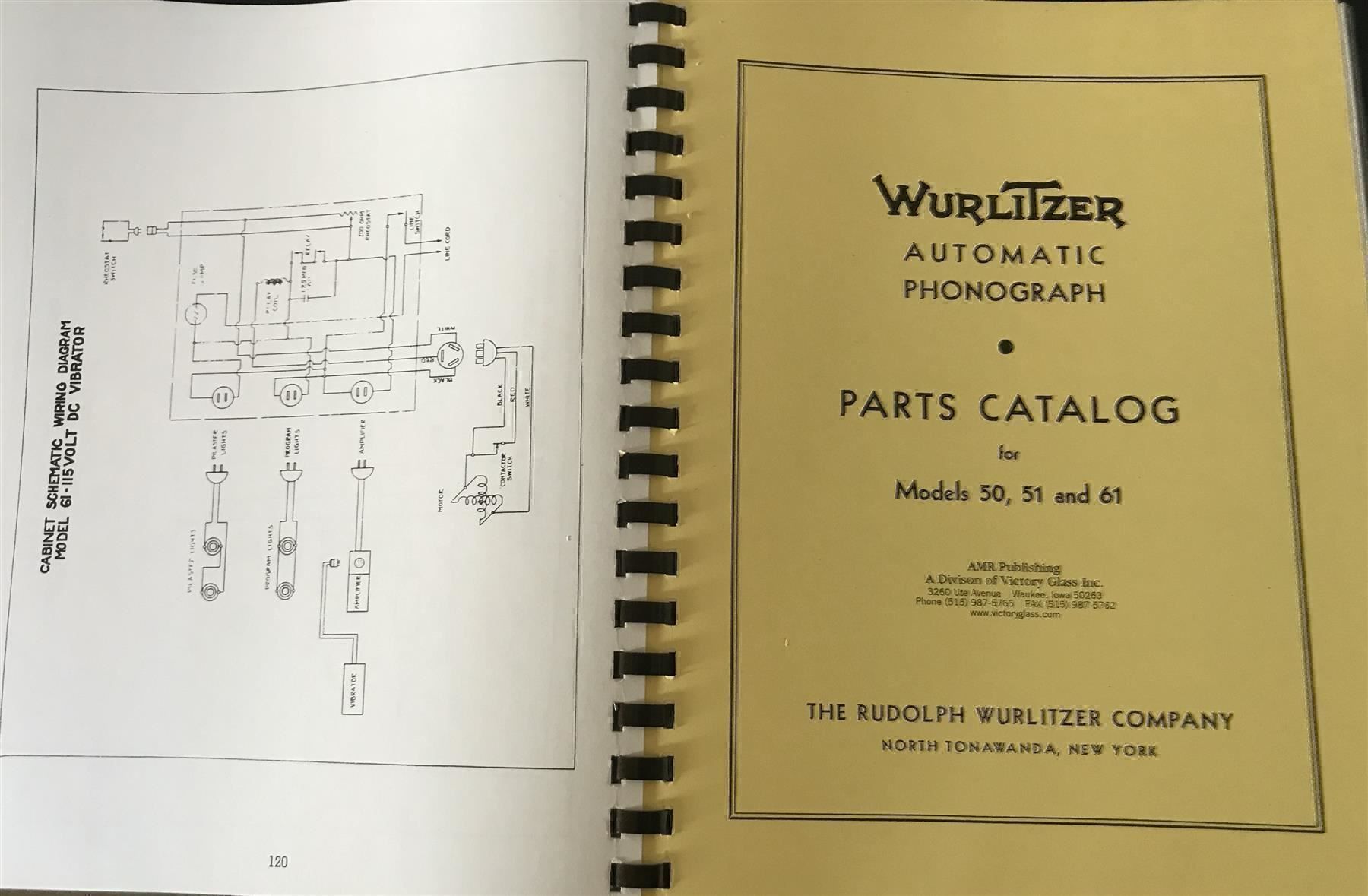 Wurlitzer Musiktruhen: Manual WURLITZER Models 50, 51 and 61 – Neu (gemäss Beschreibung) aus Adligenswil von Decor-Tech 3