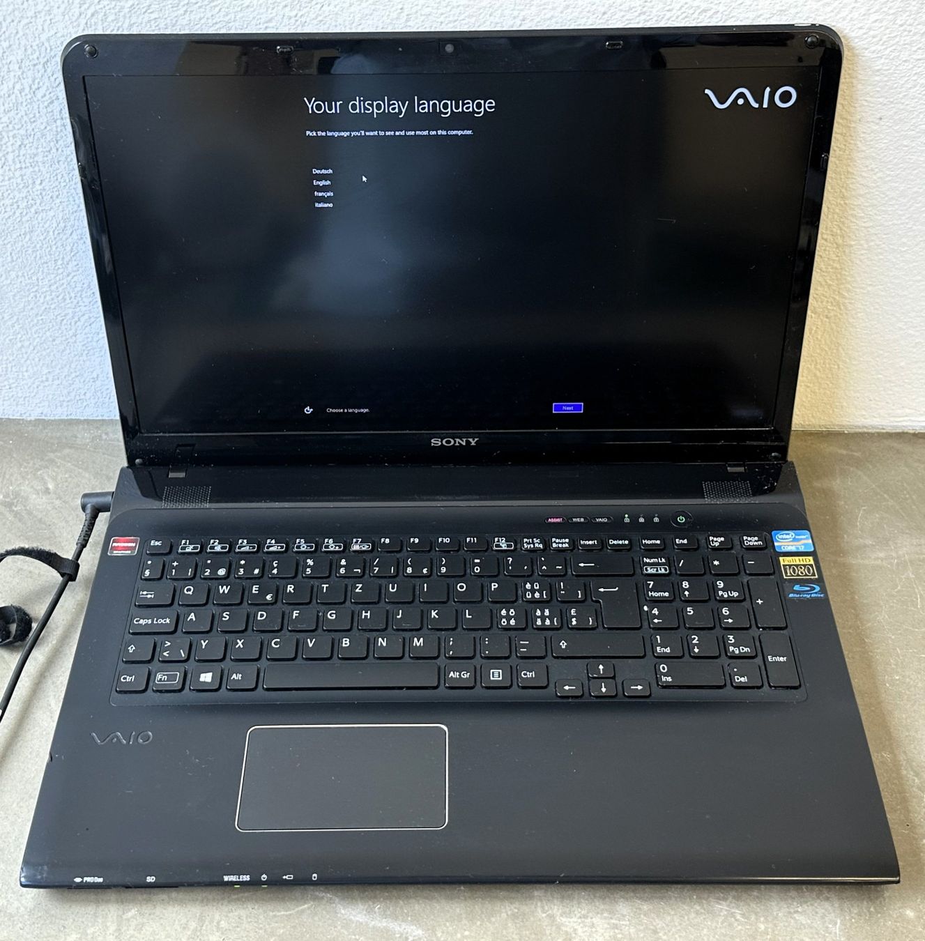 Vaio Portables: SONY, VAIO, Personal Computer, Model SVE171C11M, orgi. Kabel – D'occasion à Zürich par alocinnovregnes
