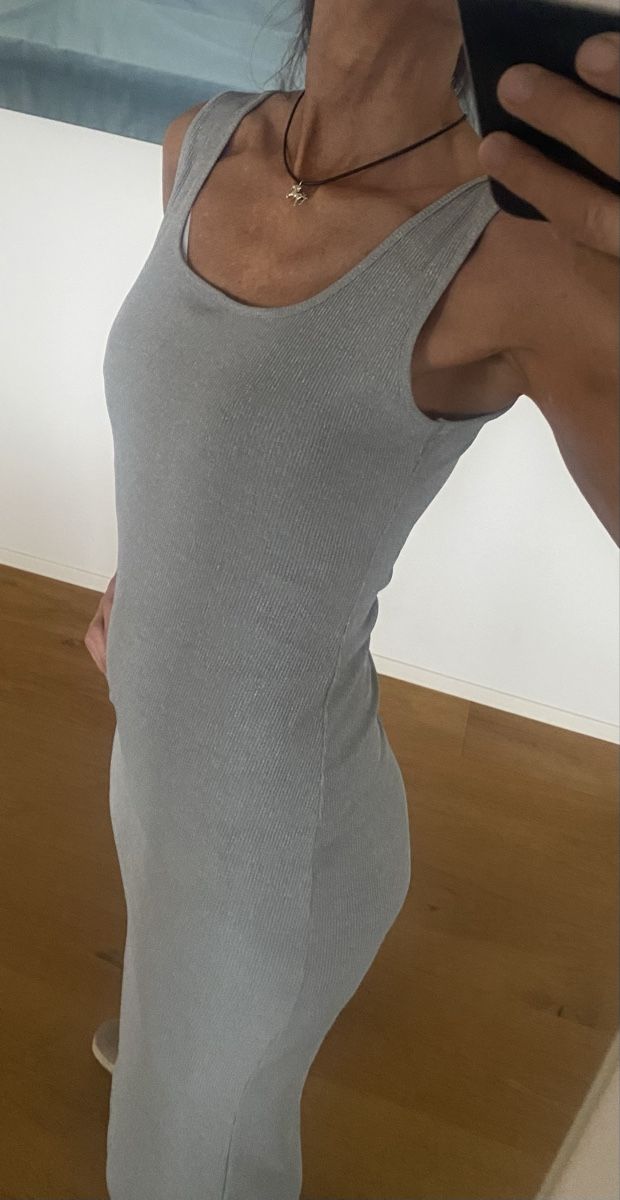 Vestiti: Sommerkleid Silber grau  – Nuovo (secondo la descrizione) da Zürich venduto da joyfulgrace 1
