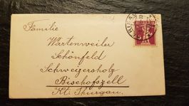 1931 - süsser kleiner Brief mit Karte - Herisau      /  513