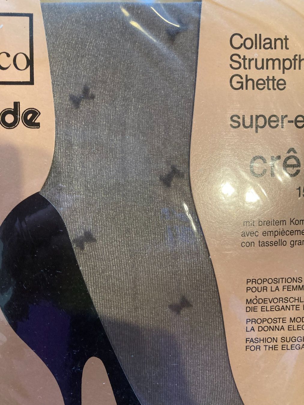 Calze & Collant: Strumpfhose zum Basteln – Nuovo e nell'imballaggio originale da Balsthal venduto da dasesaro 1