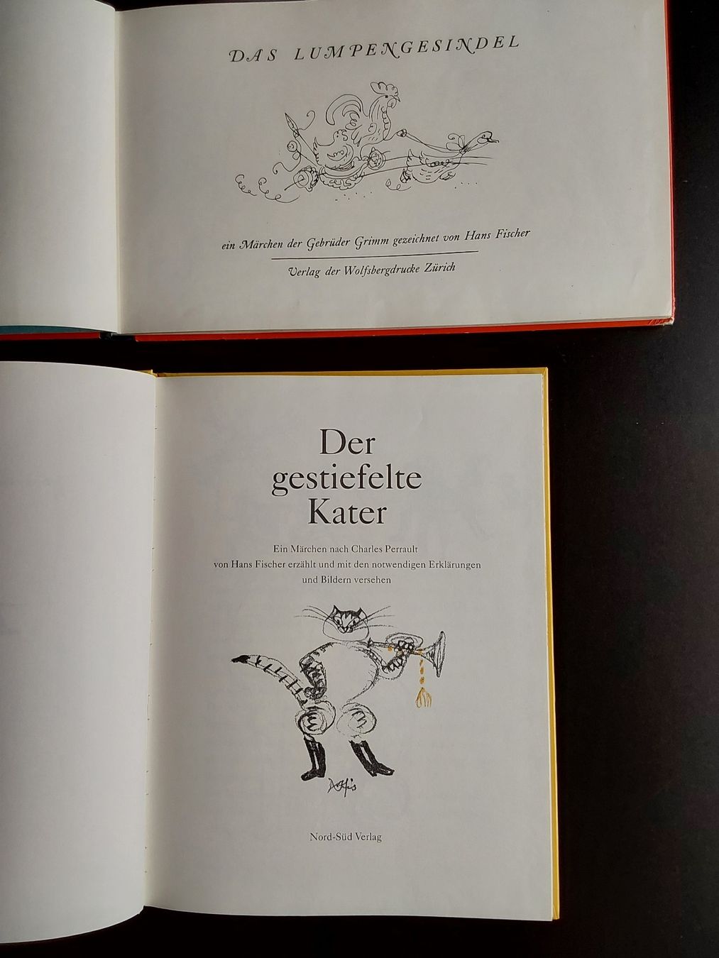 Bücher: Hans Fischer. 4x zusammen.  – Gebraucht aus Steinach von Chilli1957 5