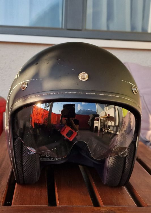 Motorradhelm/Jethelm | Kaufen Auf Ricardo