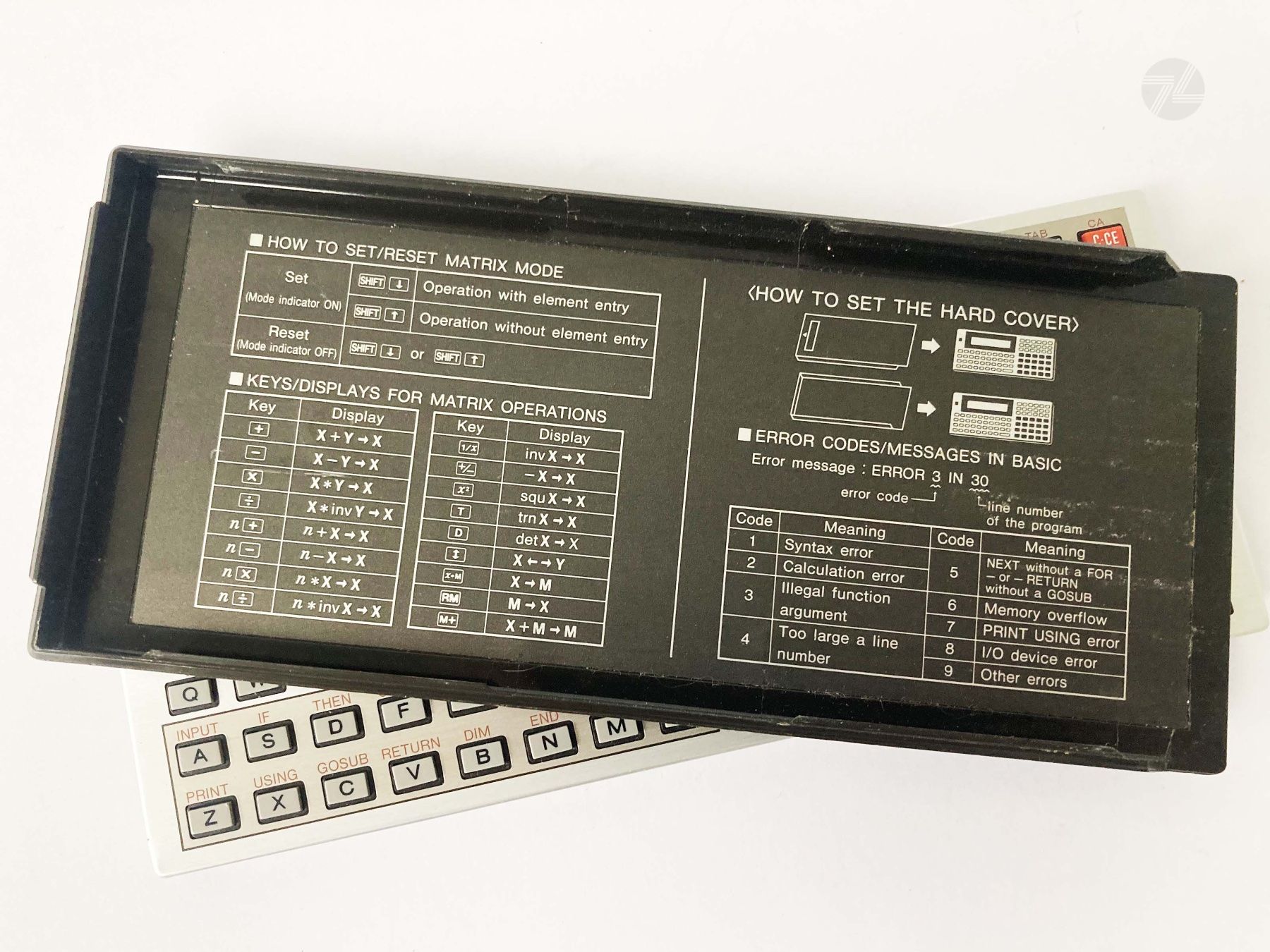 Sharp Taschenrechner: SHARP PC 1403H 32KB Pocket-Computer Basic Vintage Calculator – Gebraucht aus Wetzikon ZH von cyan74 1