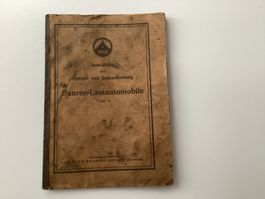 Saurer Betriebsanleitung Typ A