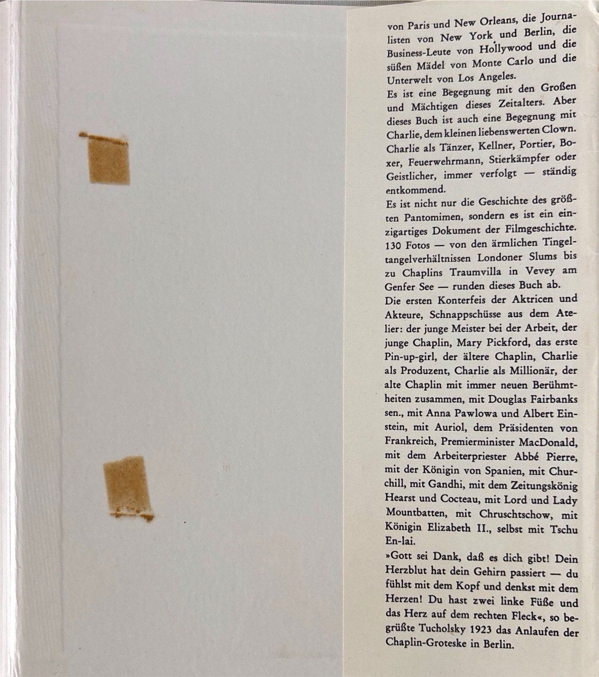 Libri: Chaplin Charles, Die Geschichte meines Lebens – Usato da Sarnen venduto da Livres 5