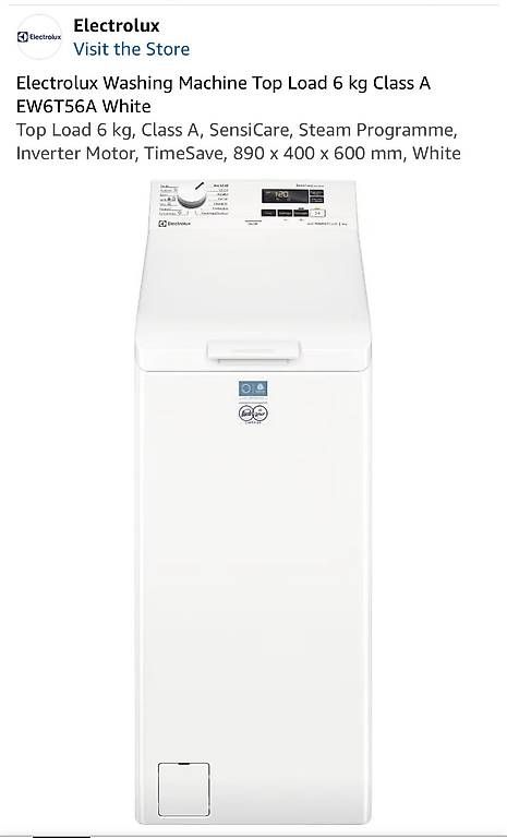 Lavatrici: Lavatrice Electrolux NUOVA – Nuovo e nell'imballaggio originale da Lugano venduto da arira 3