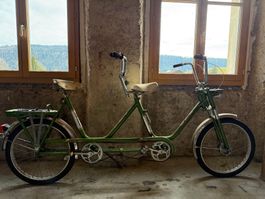 Tandem Rixe - Vélo - Vélomoteur de collection, rare.