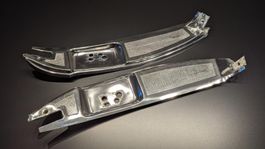 BMW E9 B-Säulenverkleidung Alu