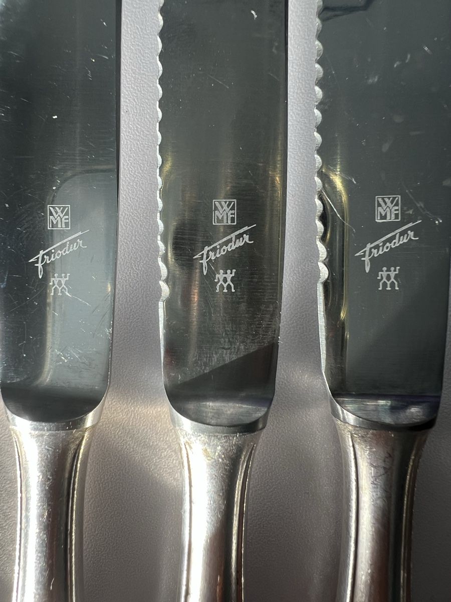 WMF Coltelli: WMF Friodur Steakmesser Set, 5-teilig – Usato da Bern venduto da lin_5qtq 1