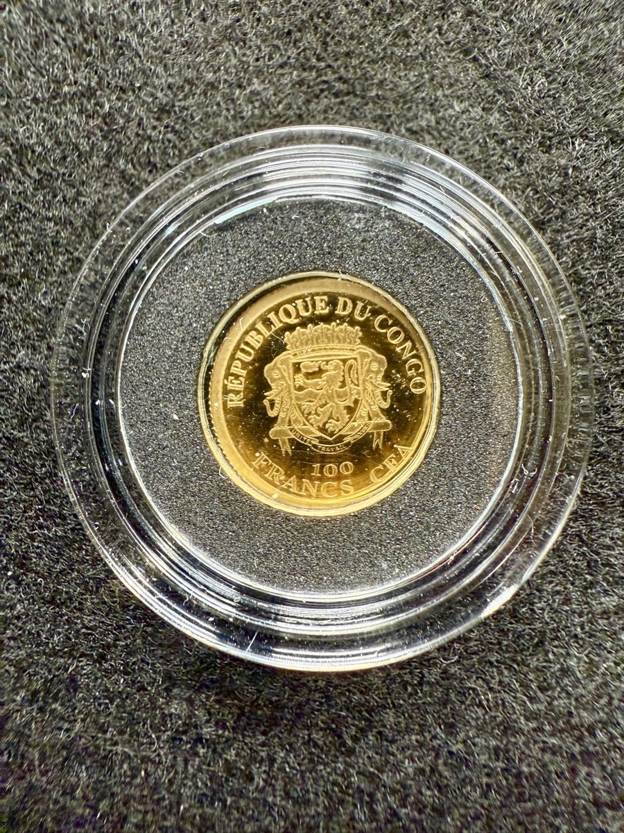 Toutes les monnaies: Goldmünze Kongo / Proof – Neuf (Voir description) à Schattenhalb par Oodaaq 2