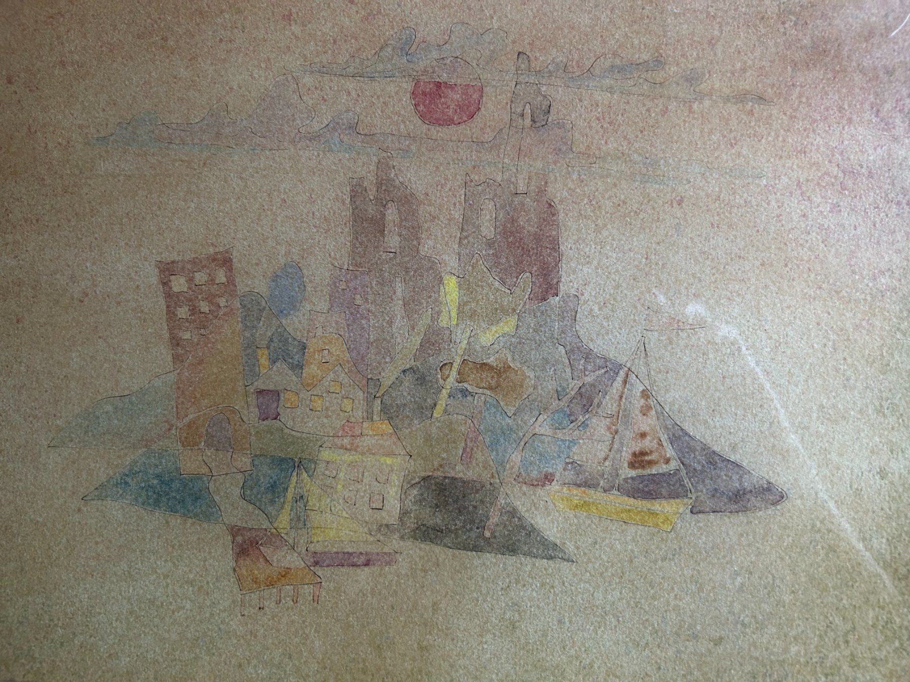 Tableaux: Original Max von Moos, Mischtechnik – D'occasion à Luzern par gil_9jtr