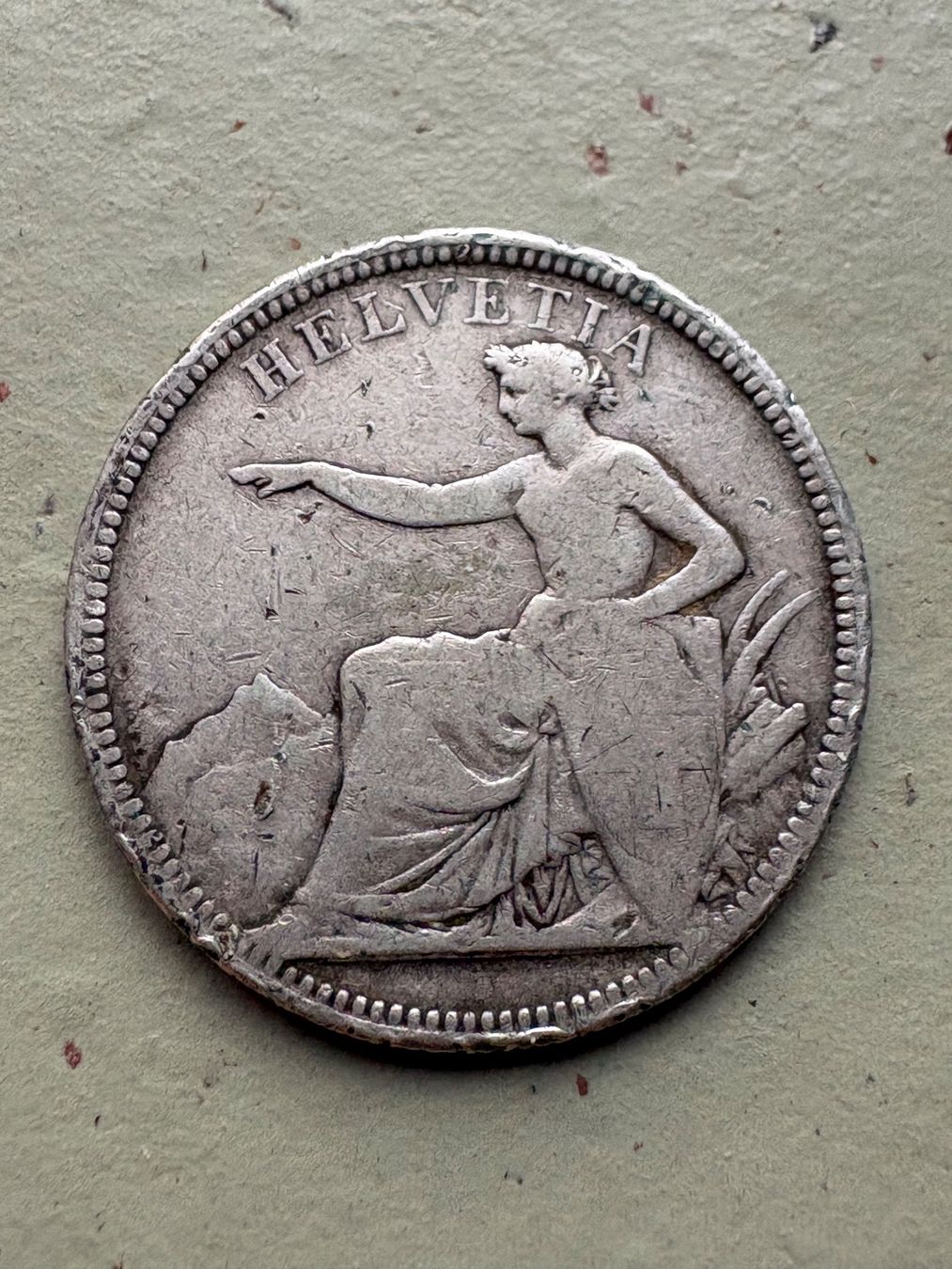 Alle Münzen: 5 Franken 1874 B. – Gebraucht aus Zürich von mysilvercoin