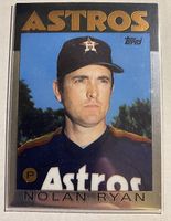 1998 Topps MLB BASEBALL #100 Nolan Ryan 1986 Reprint
