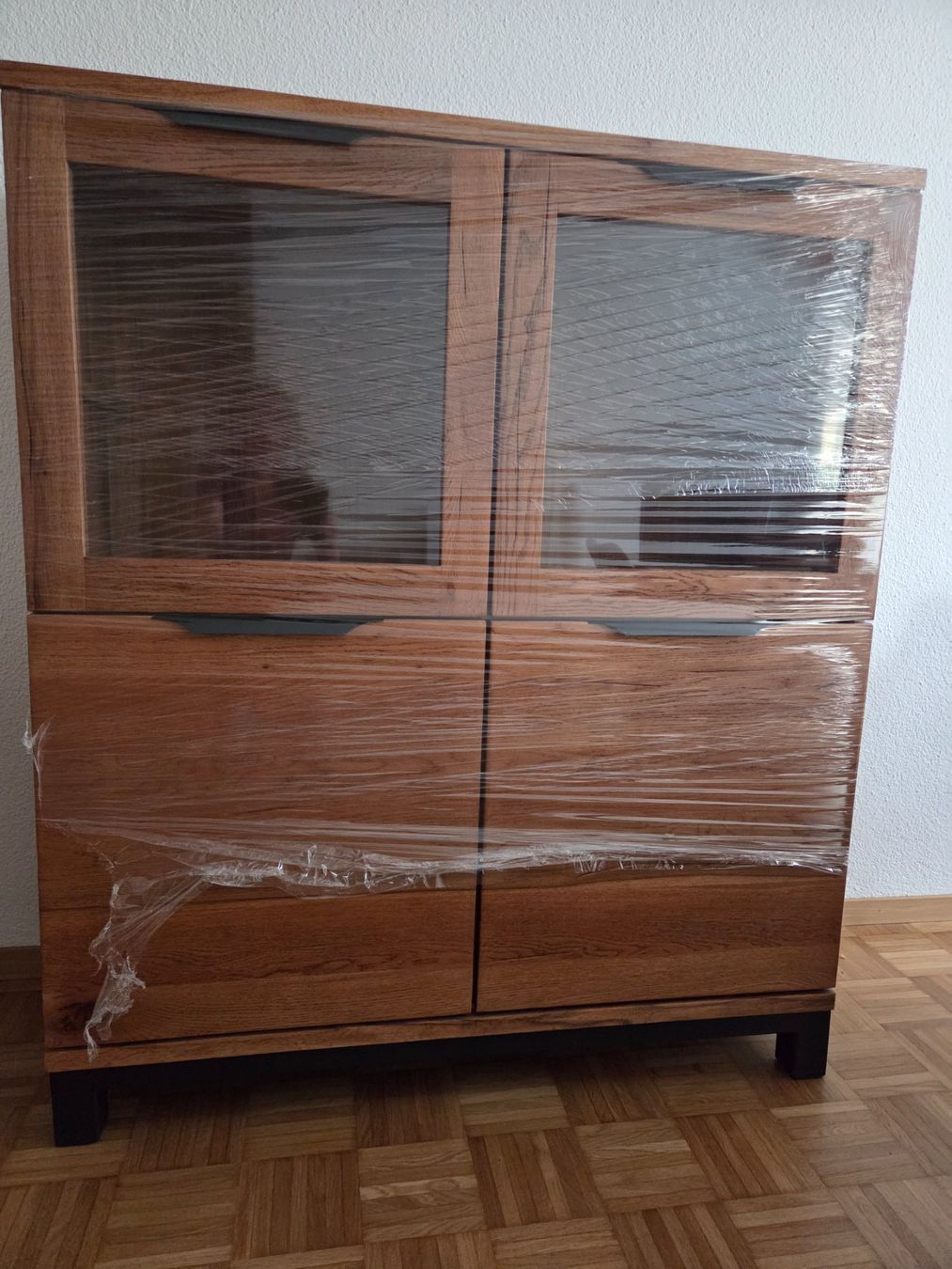 Pfister Büffets: Highboard Massivholz Wildeiche – Gebraucht aus Zwillikon von sil_9hxs 2