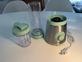 Silvercrest Smoothie Maker / Mint & Edelstahl – Neu Zustand