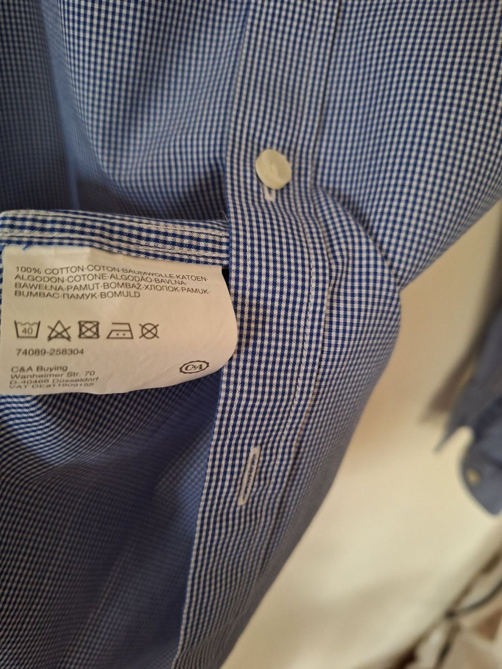 C&A Hemden: Angelo Litrico, C&A, Hemd, Gr. 38 – Neu (gemäss Beschreibung) aus Aesch BL von sar_j59l 3
