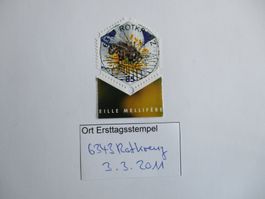 Voll Ort Ersttagsstempel 6315 Oberägeri
