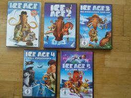 Ice Age (1-5)      -Volle Ladungs-Packet-          >5'DVD's<