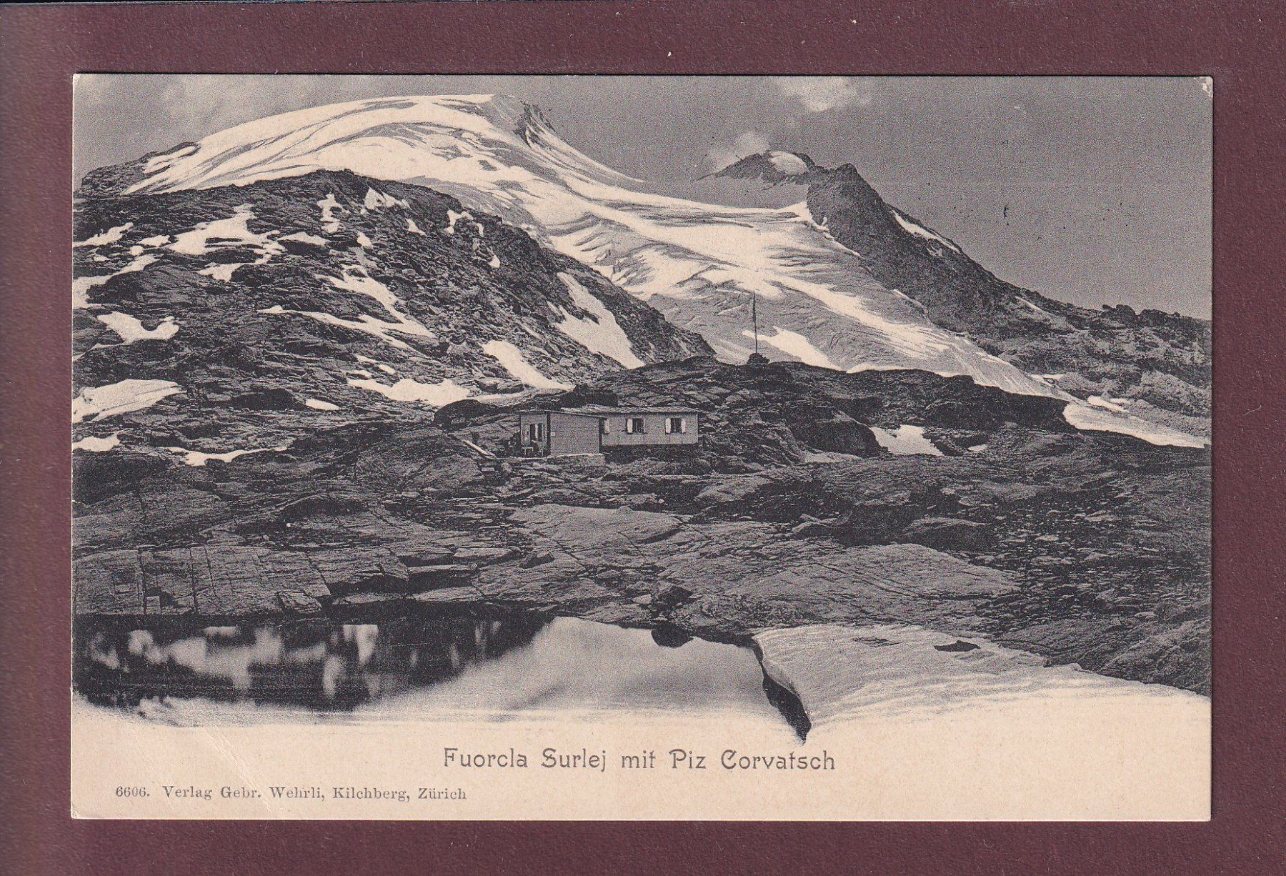 Cartoline postali: FUORCLA SURLEJ - Piz Corvatsch – Usato da Pully venduto da nicecards