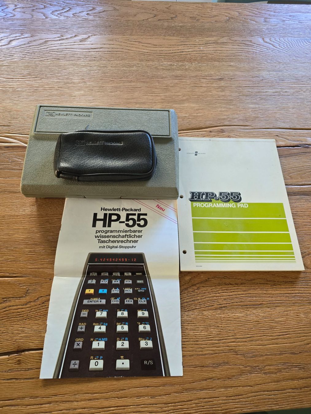Hewlett Packard Taschenrechner: HP-55 Taschenrechner, Calculator, vollständig – Defekt aus Rupperswil von Faze123
