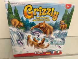 Brettspiel Grizzly Lachsfang am Wasserfall neu und originalv