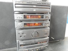 Akai Musik Stereo Anlage gebraucht schwarz