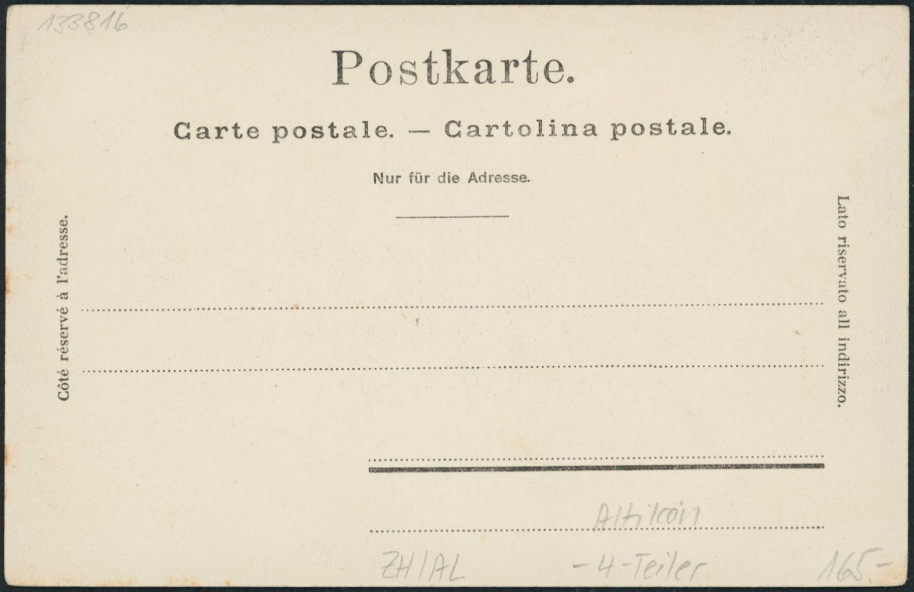 Cartes postales: ZH Attikon – Neuf (Voir description) à Schindellegi par leecollect 1