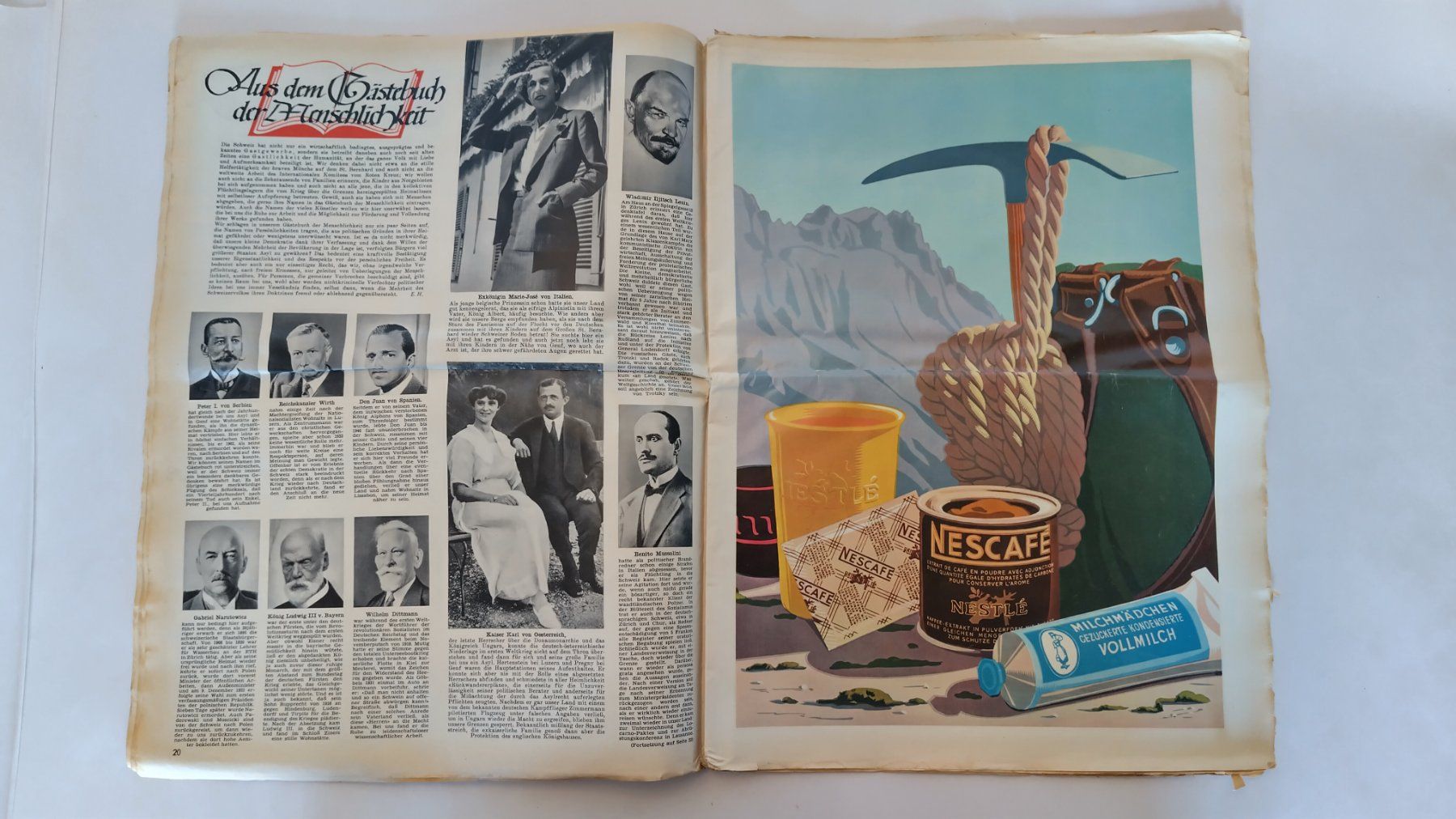 Revues & Magazines: Schweizer Illustrierte Zeitung 1950, Nr. 30 - Sondernummer – D'occasion à Bellach par JingleJerry 6